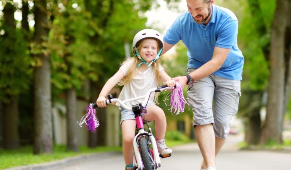 When can a child store learn to ride a bike